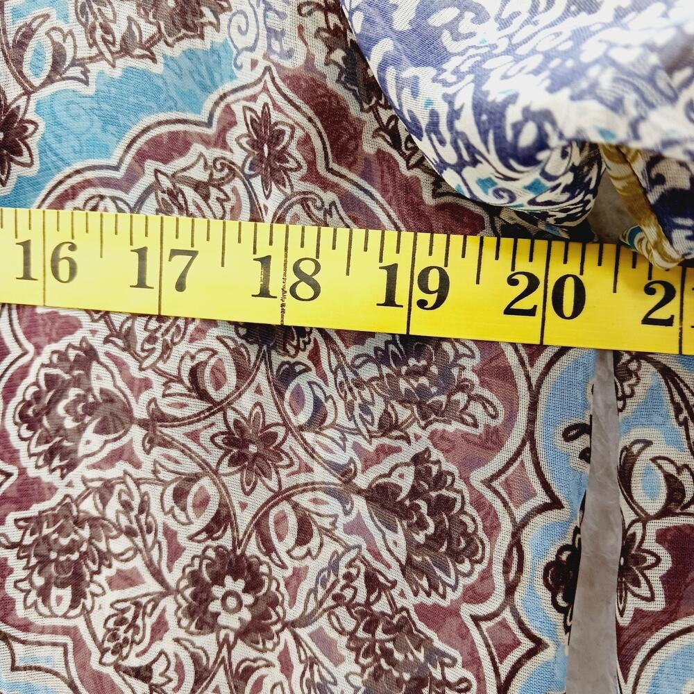 Blouse Shell Set Smock Boho Romantic Fairy Whimsycore Y2K Cottagecore MOP Size L - Picture 3 of 13
